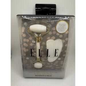 NEW - Jade Facial Roller and Gua Sha Set